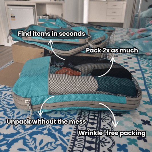 RelaxAir™ Packing Cubes